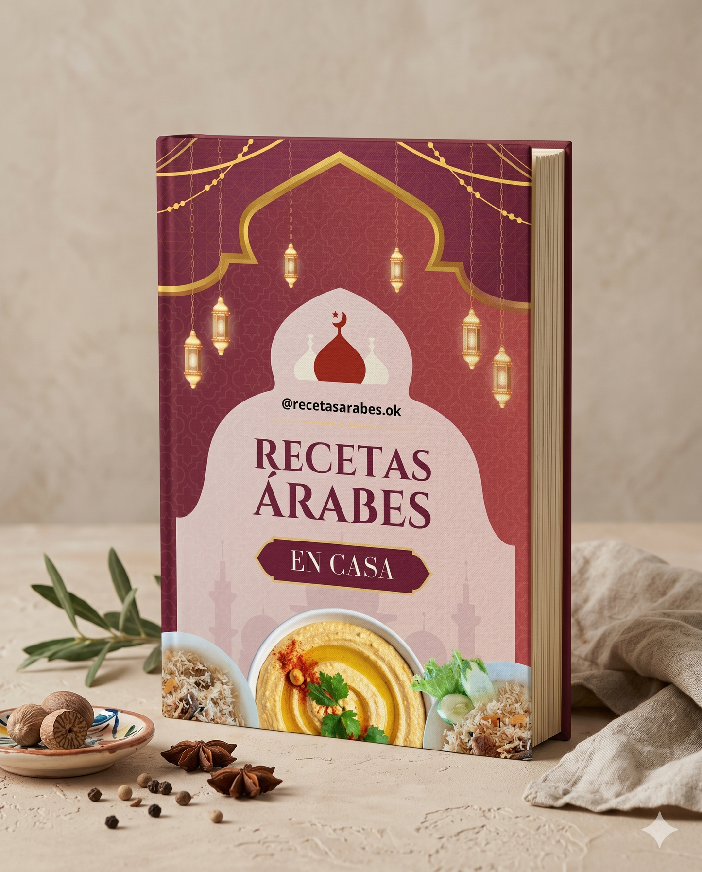 Recetas Árabes en Casa: +40 Recetas para Cocinar y Vender