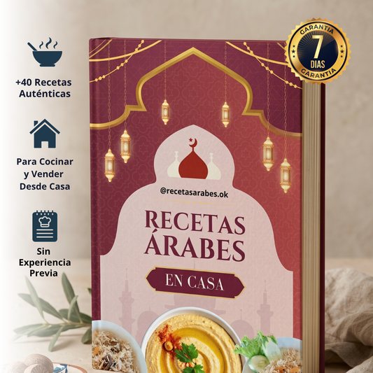 Recetas Árabes en Casa: +40 Recetas para Cocinar y Vender